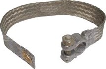 Stelkabel 22mm2 flettet 20cm med Polsko/Øje